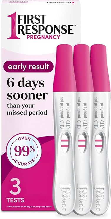 First Response Early Result Pregnancy Test, 3 Count (Pack of 1)