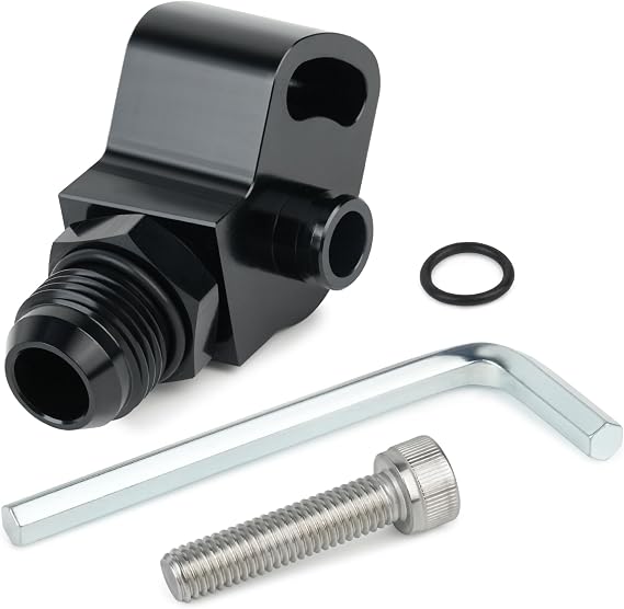 1JZ 2JZ Power Steering Pump Suction Port Swivel Offset Fitting 10AN