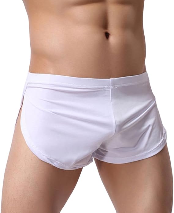 sandbank Mens Sexy Transparent Underwear Sheer Bikini Boxer Shorts Brief Panties