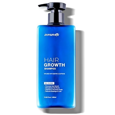 Biotin Hair Growth Shampoo for Men: Natural Thickening Strengthening & Cleansing Hair- Hair Loss and Thinning Hair Sulfate Free & Paraben Free Hair Loss Shampoo for Men 300ml
