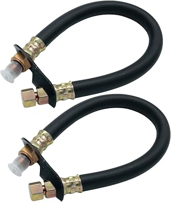 HON1012 HON1412 Engine 12mm Drain Oil Changing Hose 14 Length Oil Drain Aid Tool Black 2pcs