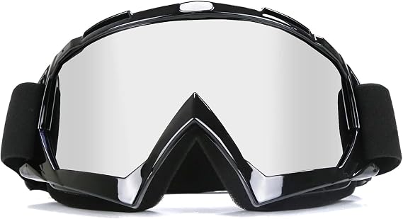 Dirt Bike Goggles, ATV Motorcycle UTV MX OTG Accessories Goggle Glasses & Anti Fog Ski Goggles, Racing Skiing Dirtbike