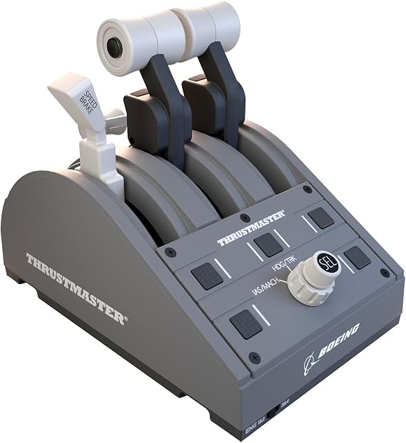 Thrustmaster TCA Quadrant Boeing Edition - High-Precision Throttle Quadrant for Flight Simulation on PC and Xbox Series X|S