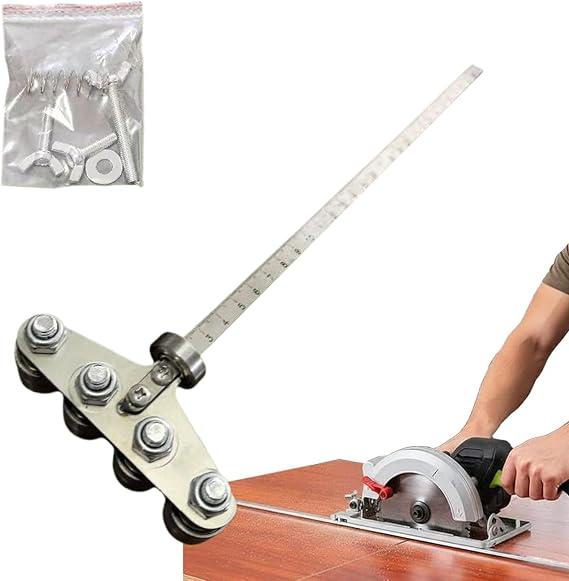 Precise Positioning Guide Measuring Gauge with 60cm Adjustable Rail