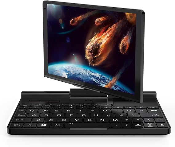 GPD Pocket 3 Mini Laptop 8" Touch Screen Aluminum Shell UMPC Win 11 Home OS Pentium Gold 7505 16GB/512GB (Amber Black)