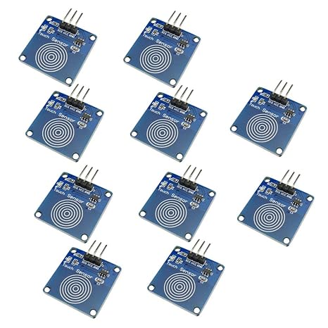 10PCS TTP223B Digital Touch Sensor Capacitive Touch Switch Module Inching Tact Switch DIY