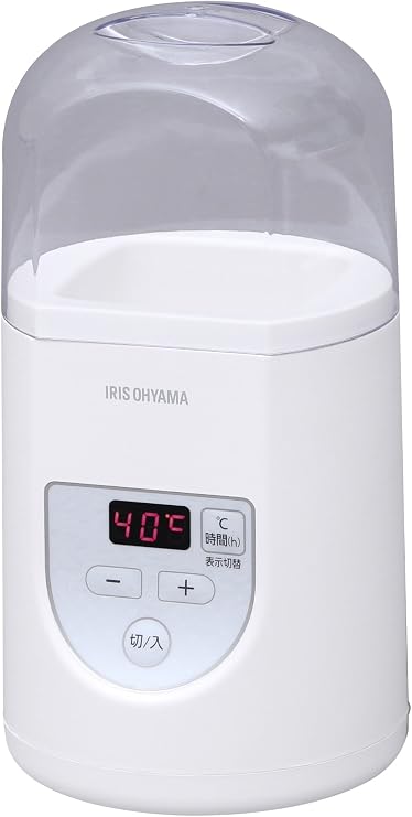IRIS OHYAMA yogurt maker Premium (with temperature control function) IYM-012-W