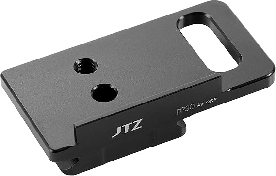 JTZ DP30 Quick Release Base Plate for Sony A7 A7R A7S Mirrorless Camera, Compatible with DP30 JL-JS7 Camera Cage Rig