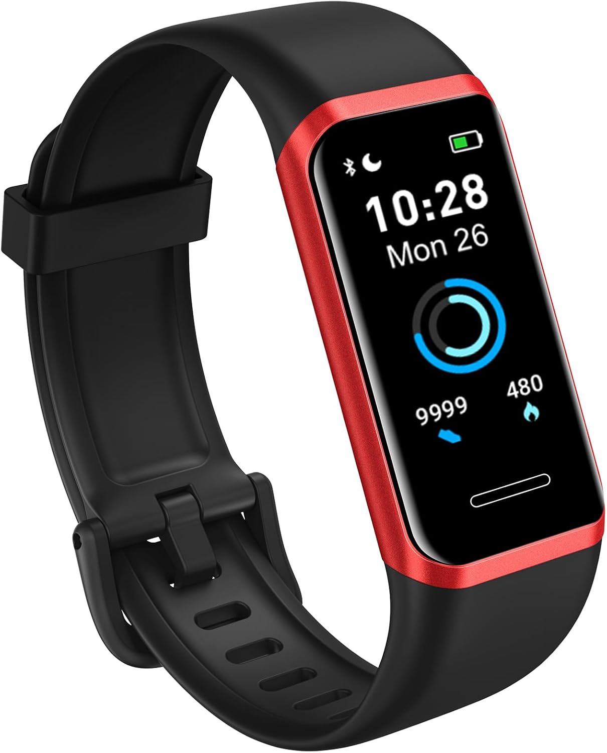 LIVIKEY Activity Fitness Tracker with Heart Rate Monitor, Blood Oxygen, Sleep Monitor, Fitness Watch with Pedometer, IP68 Swimming Waterproof, Smart Watch with Step Tracker for Women Men