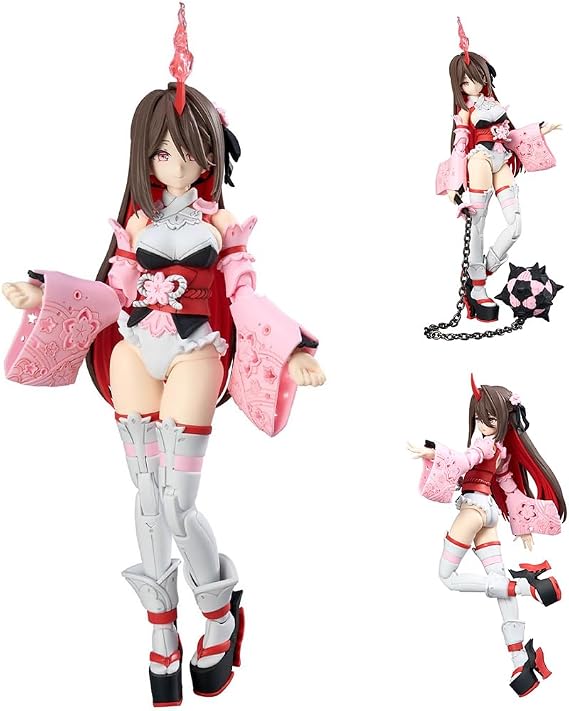30MS SIS-N00-Shuremi Figure Assembly Completed Anime Movable Action Figure Super Action Statue Articulated Figures with Accessories, Parts Removable
