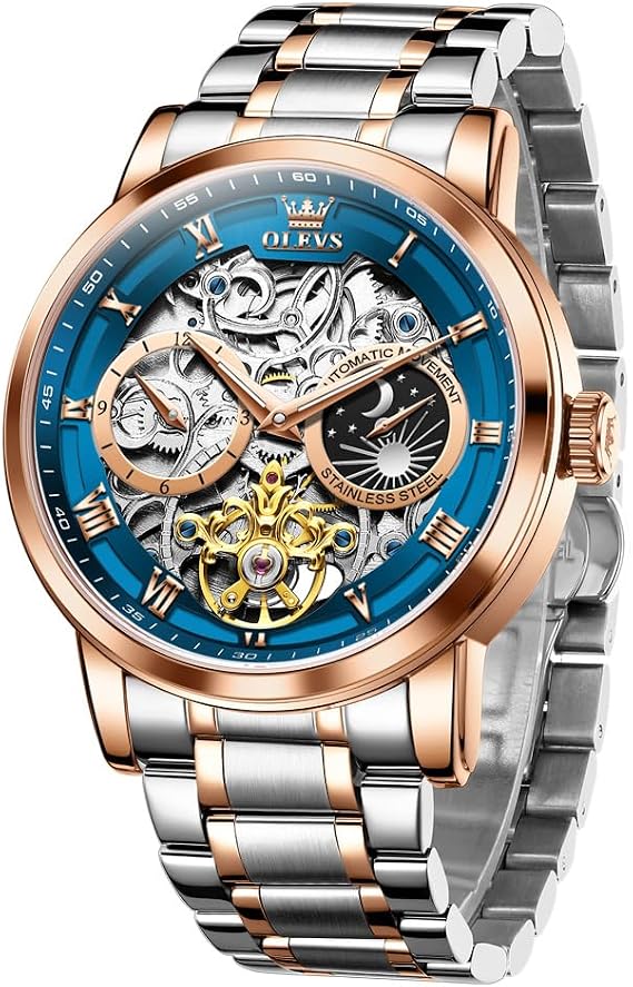 OLEVS Couple Watch Valentines Couple Matching Watches His and Her Couple Set Wrist Watch Men and Women Lovers Wedding Romantic Gifts Set of 2