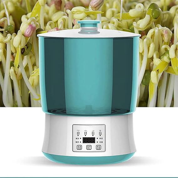 Multifunction Bean Sprouts Machine Automatic Bean Sprout Machine Intelligent Automatic Seed Sprouter Electric Sprouter Bean Growing Machine for Bean S