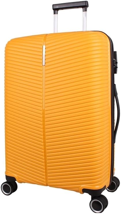 Bagacar Ultra Light Kırılmaz Silikon Büyük Boy Valiz Sarı Sarı Büyük Boy Unisex