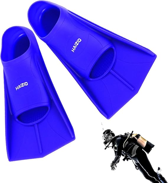 Swimming Fins | Silicone Anti Slip Swim Fins with Drainage Holes,Children & Adults Colorful Swim Gear for Feet, Swimming Aids for Men & Women