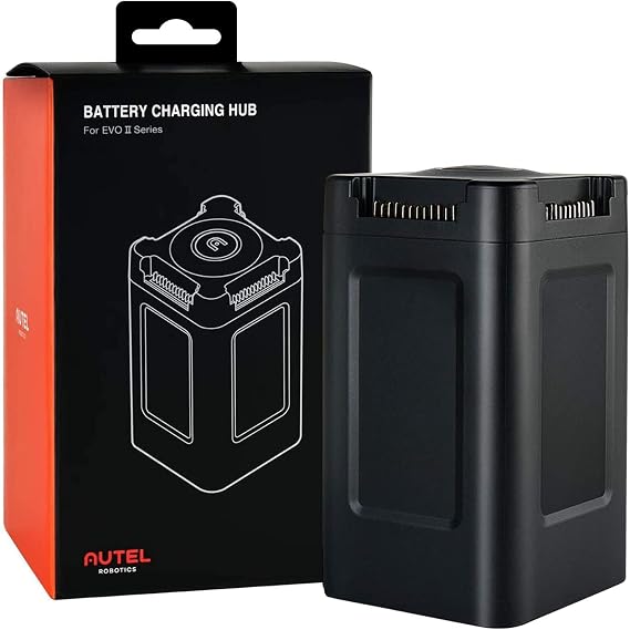 Autel Robotics EVO 2 4-in-1 Charging Hub for EVO II Intelligent Battery | Compatible with EVO 2 Pro V2 & V3, Enterprise/ RTK/ Dual 640T, 640T RTK/ 640T Enterprise