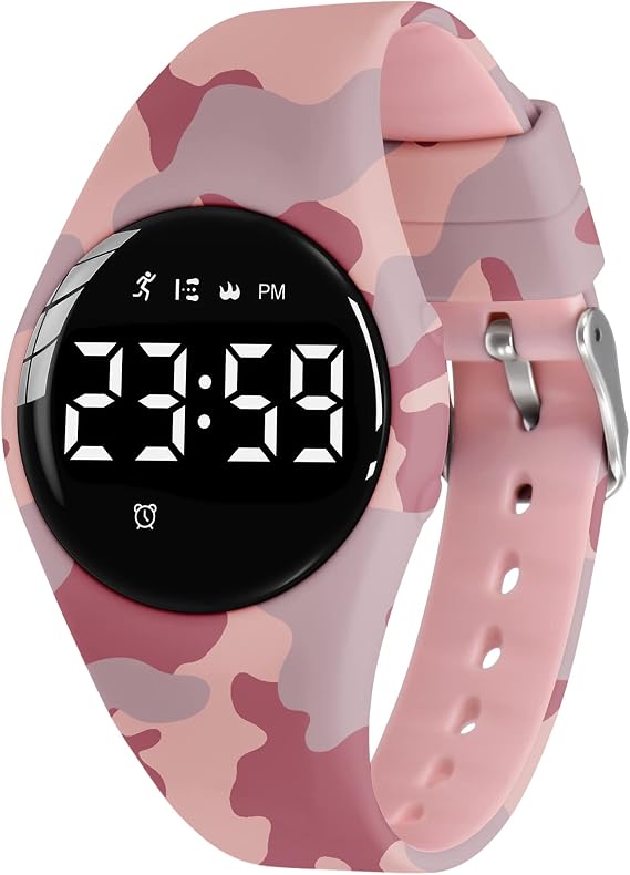 Kids Digital Watch for Boys Girls Sports Fitness Tracker Waterproof