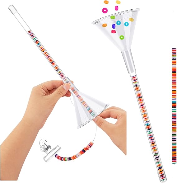 Beading Funnel Kit for Clay Beads, Bracelet Making Tools