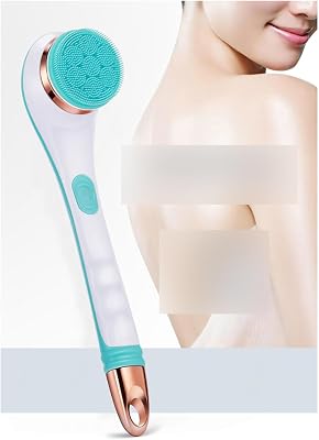 JRINK Sonic Scrubber for Body, Ipx6 Waterproof USB Charging, Exfoliating Bath Brush Skin Friendly Silicone Material, Shower Body Brush, Perfect Bathing Artifact