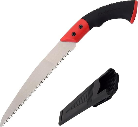 Spear & Jackson 4938PS 9inch Fixed Blade Pruning Saw, silver