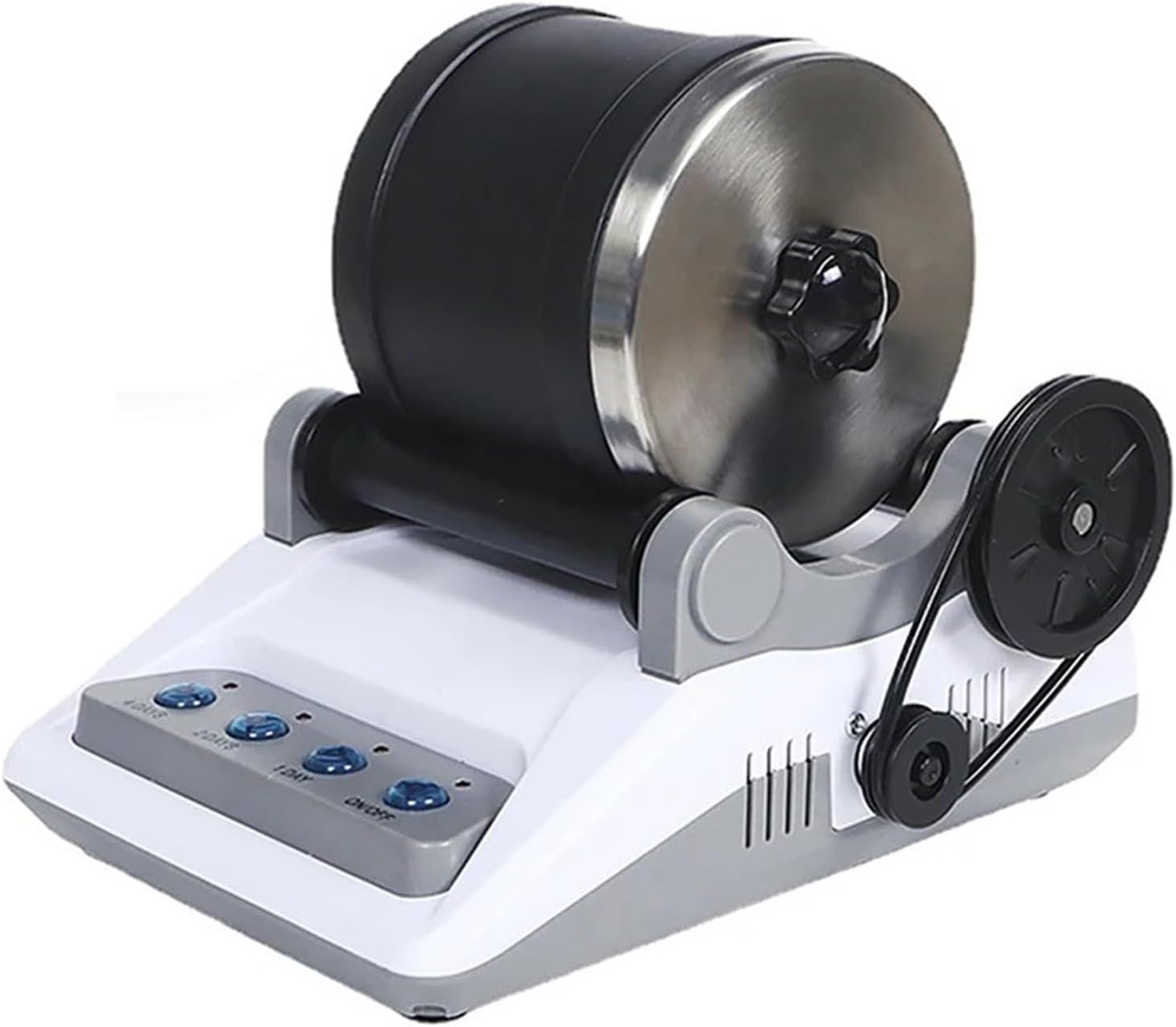 Rock Tumbler Kit DIY Electric Rock Tumbler Toy with Rough Gemstones Polishing Grits for Adult Kids Polishing Machine