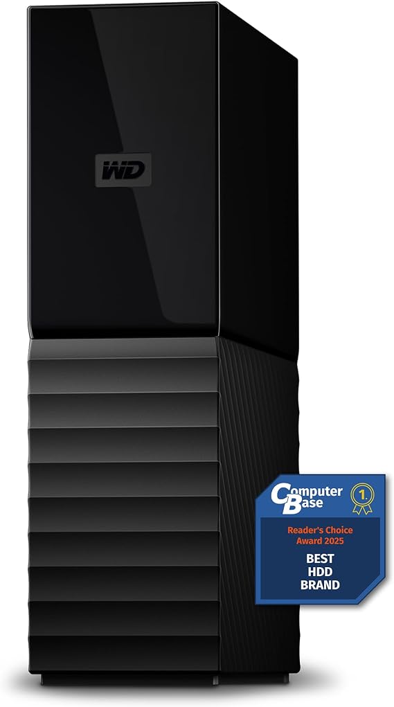 WD WDBBGB0160HBK-EESN Masaüstü Bilgisayar Hard Disk, Siyah, 16 TB