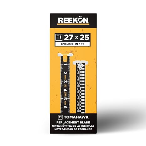 REEKON T1 Tomahawk Replacement Blade - 25 ft English Units