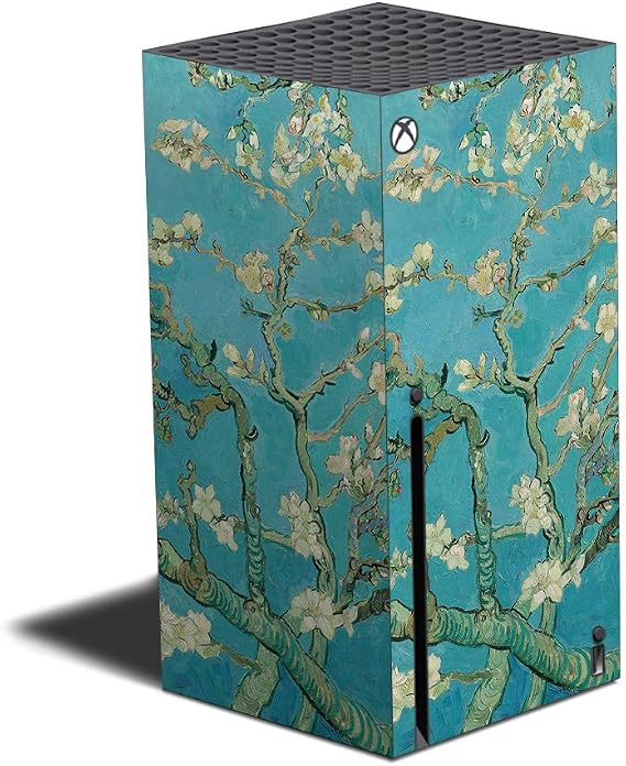 Mighty Skins Skin Compatible with Xbox Series X - Almond Blossom | Protective, Durable, and Unique Vinyl Decal wrap Cover | Easy to Apply and Change Styles | Made in The USA (MIXBSERX-Almond Blossom)