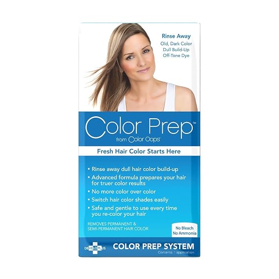 Color Oops Color Prep, 1 Application | Extend Results and Vibrancy, Rinses Away Dull Colors, Product, and Mineral Buildup, Bleach & Ammonia Free