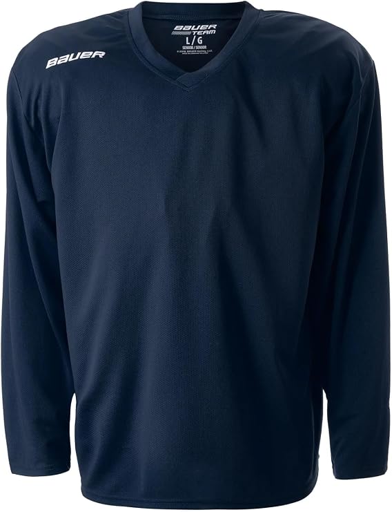 Bauer Hockey Flex Practice Jersey (Navy Blue, Senior X-Large)