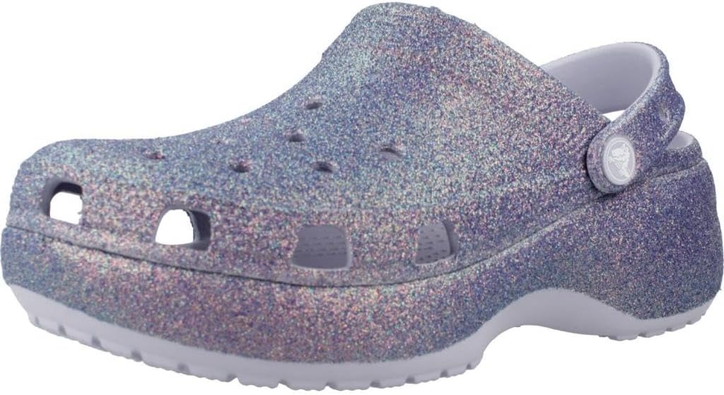 Crocs Women's Classic Platform Glitter Clog