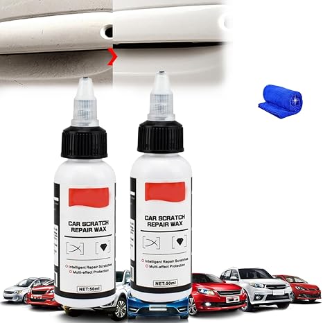 Car Scratch Repair,Pasta para Rayones De Carro, Car Scratches Repairing & Polishing Wax Paint Restorer,Cars Faded Paint Restorer,Multi-Effect Protection Repair Scratcher (2)