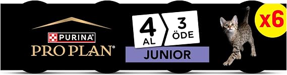 Purina Pro Plan Junior Tavuklu Yavru Kedi Konservesi 85 Gram, 24 Adet