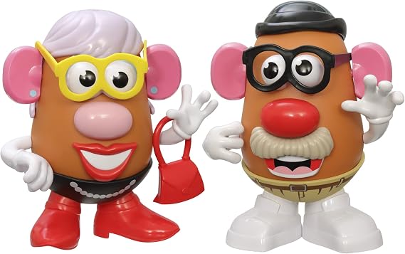 Potato Head Yamma and Yampa Toy for Kids Ages 2 and Up, Includes 24 Parts and Pieces