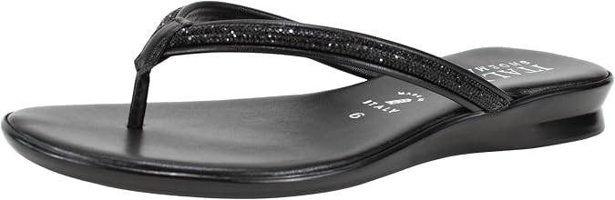 ITALIAN Shoemakers Wilda Women's Comfort Thong Sandal for Women