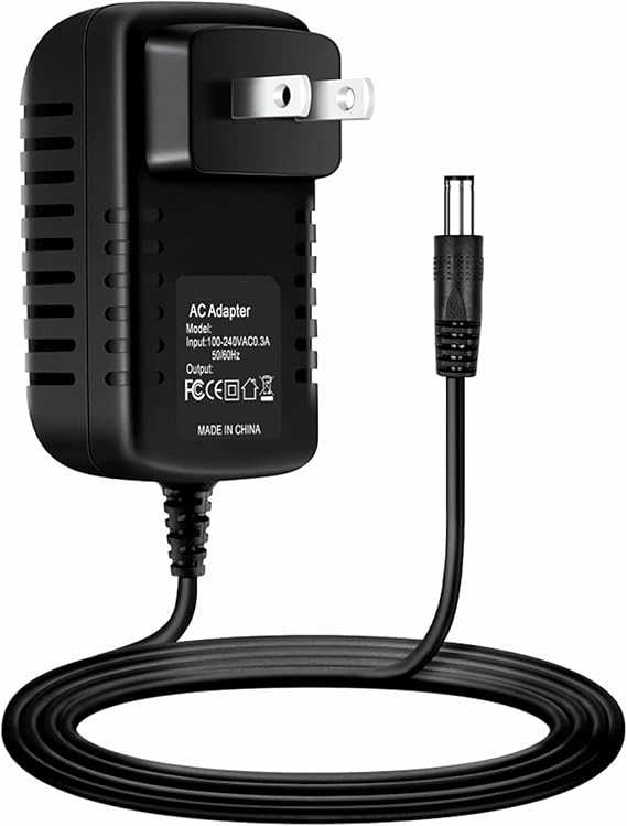 AC DC Power Adapter Replacement for ALINCO EBP-46N DJ-V5 DJ-V5T DJ-V5TH Radio Desktop Rapid