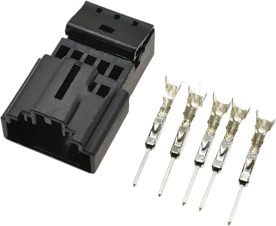 1-20 Kits 5Pins 1418778-2 1563569-1 AC Assembly Auto Current Connector Car Wire Socket 8R0973605 8R0973705 AICNRUT(Male set,1Set)