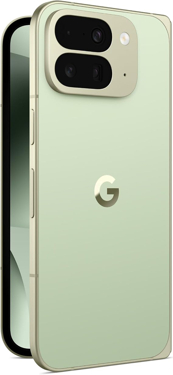 Google Pixel 10 Pro Fold - Unlocked Smartphone with Gemini - Jade - 512 GB | Android foldable phone, 8-inch Super Actua Flex display, 24+ hour battery, hands-free video, advanced Pixel Camera