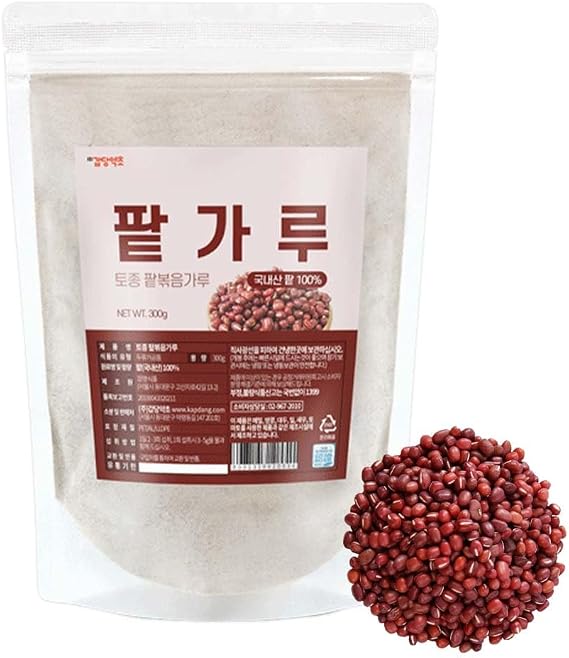 Korean Red Bean Powder  Natural Single Ingredient Roasted Tea Blend