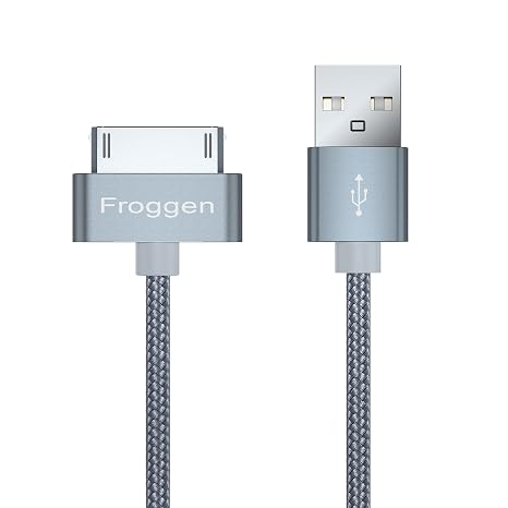 30 Pin USB Sync Charging Cable Compatible with iPhone 4/4s, iPhone 3G/3GS, i-Pad 1/2/3, i-Pod 3.2 FT