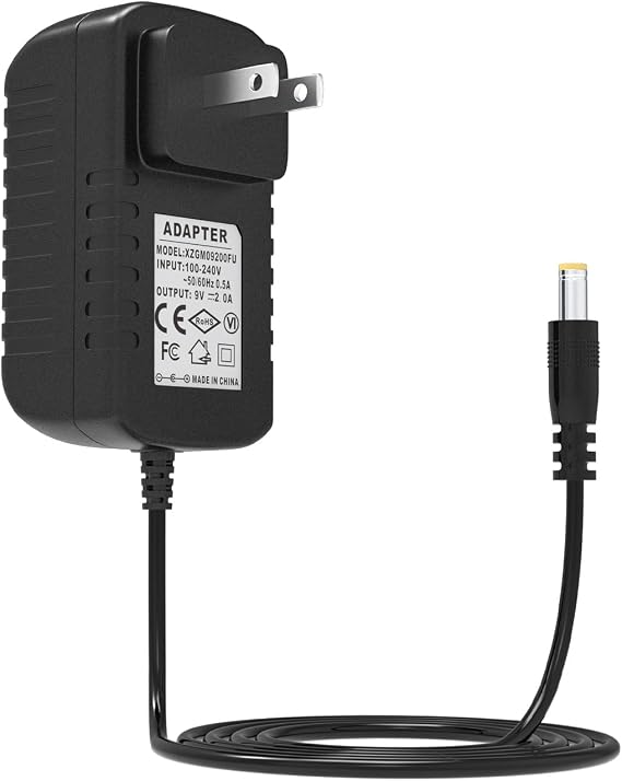 9V Adapter for Schwinn 130 150 170 230 240 270 Exercise Bike Power Cord