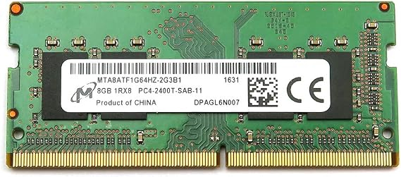 Micron 8GB DDR4 PC4-2400T 260pin So-Dimm Laptop Memory MTA8ATF1G64HZ-2G3B1