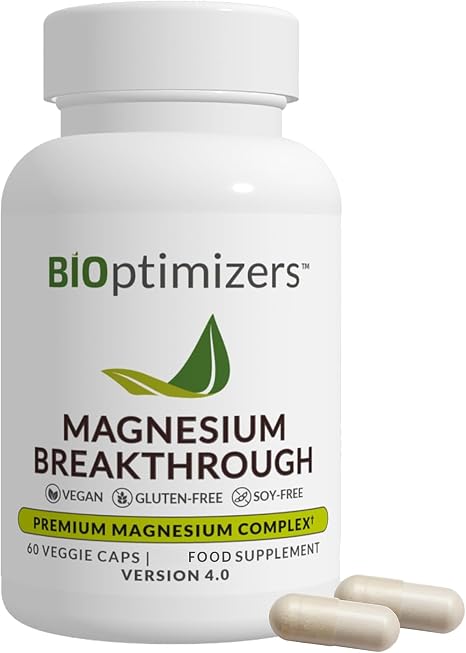 BiOptimizers Magnesium Breakthrough 4.0 7-in-1 Complex (60 Capsules)