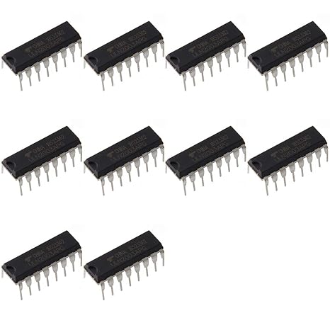 10pcs ULN2003APG ULN2003 2003 NPN Transistors Darlington 7-Circuit Sink Driver, 500 mA 50 V HFE:1000, 16-Pin