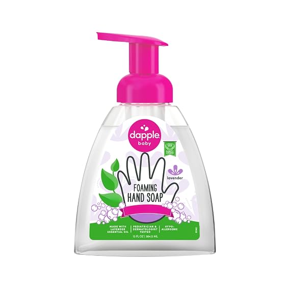 Dapple Baby - Foaming Hand Soap, Lavender - 13 Fl Oz (Pack of 1)
