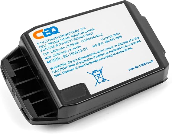 CBQ MC2180 Battery Replacement for Symbol Motorol'a MC2180 MC2100 MC21 MC2080 Scanners 2400mAh