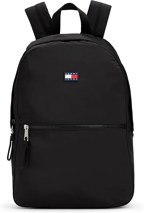 Tommy Hilfiger TJM URBAN BACKPACK Erkek Sırt Çantası, Siyah, Tek Beden
