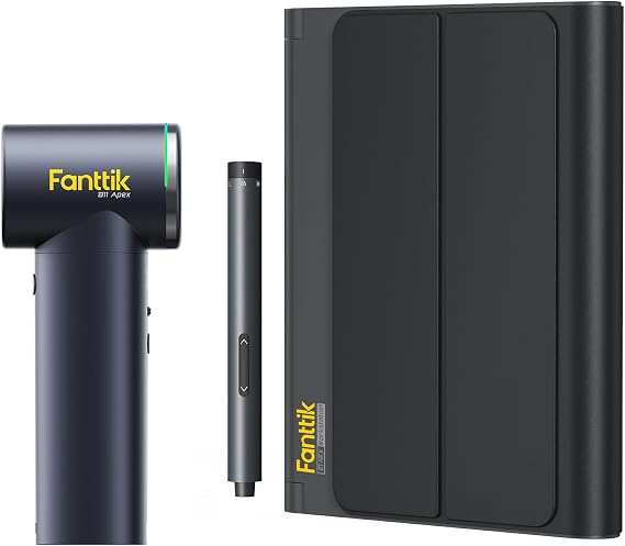 Fanttik B11 Apex Electric Air Duster & E1 Workstation Electric Screwdriver Kit
