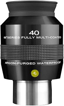 Explore Scientific 68 Degree 40mm Argon-Purged Waterproof Telescope Eyepiece