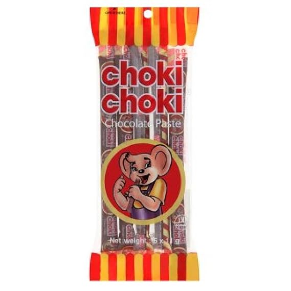 Choki Choki 5 x 11g (Chocolate Paste, 12 Pack)