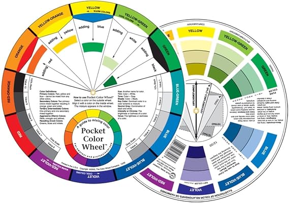 Mini Artist Color Wheel Packaged